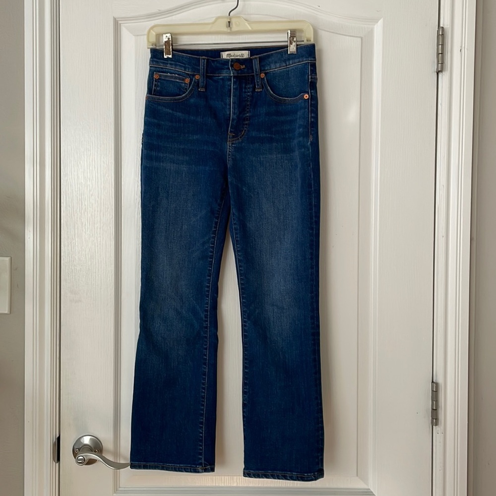 Madewell booth jeans